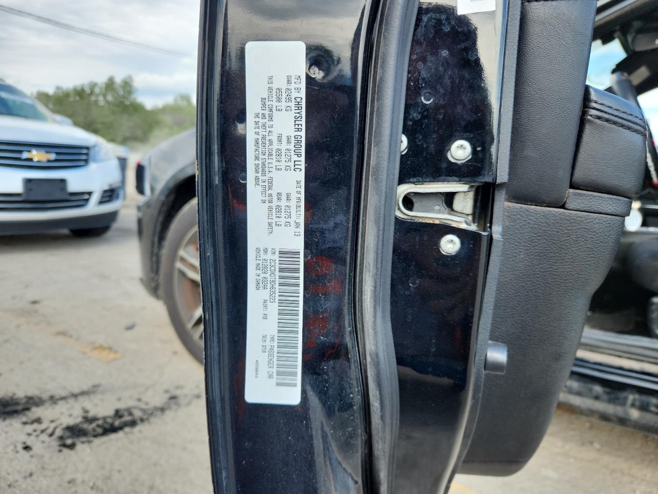 2013 Dodge Charger R/T VIN: 2C3CDXDT9DH635223 Lot: 68962685