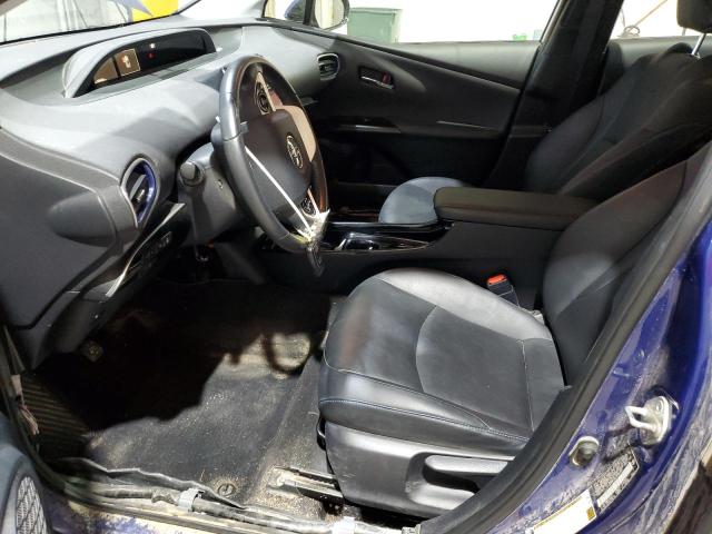 Hatchbacks TOYOTA PRIUS 2017 Blue