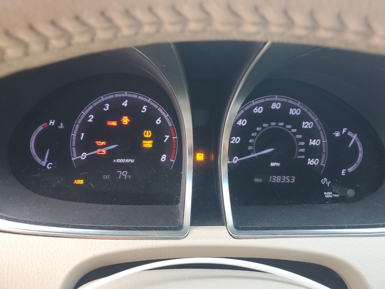 2011 Toyota Avalon Base VIN: 4T1BK3DB0BU418887 Lot: 67812295