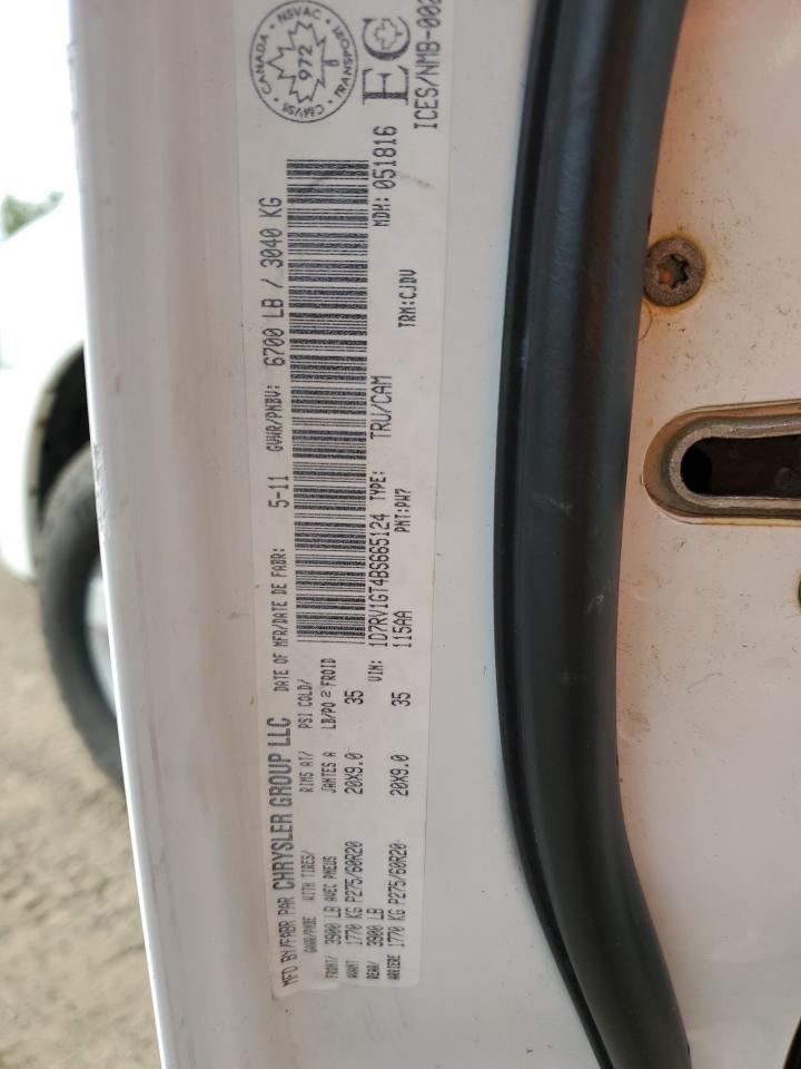 2011 Dodge Ram 1500 VIN: 1D7RV1GT4BS665124 Lot: 68430315