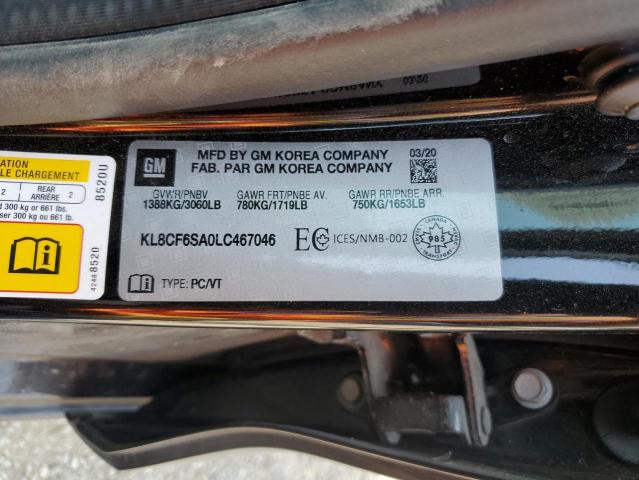 2020 CHEVROLET SPARK 2LT  