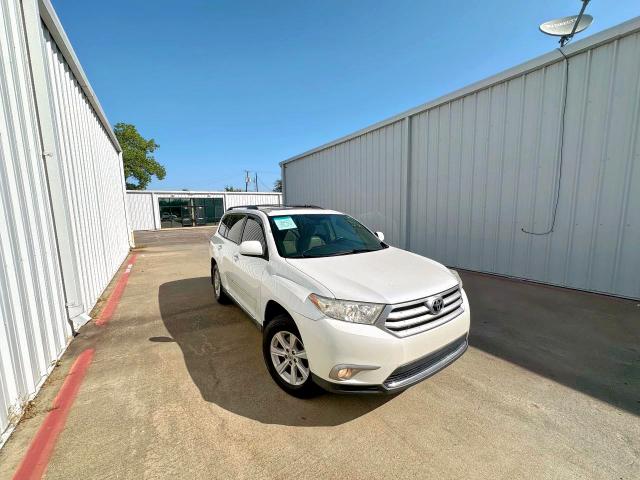 2012 TOYOTA HIGHLANDER BASE   for sale at Copart TX - DALLAS