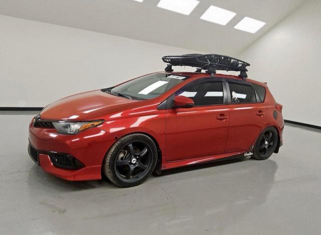Hatchbacks TOYOTA SCION 2016 Red