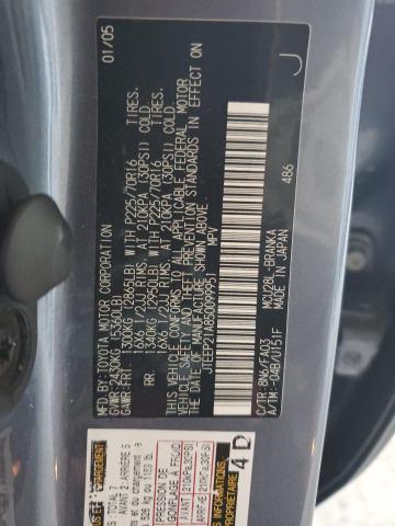 2005 TOYOTA HIGHLANDER LIMITED  