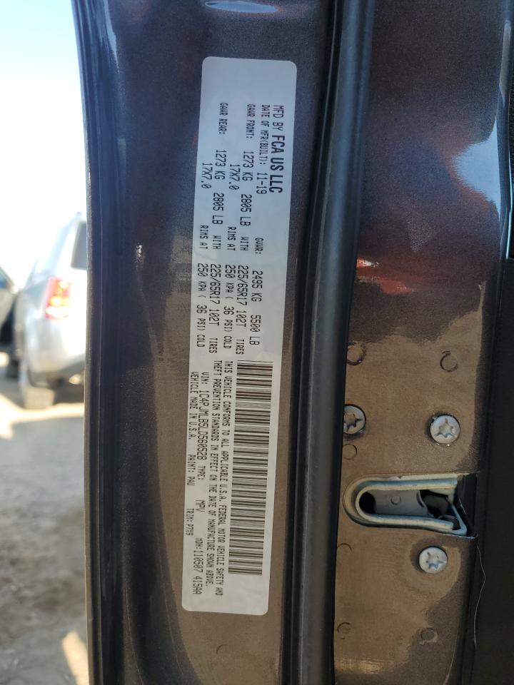 2020 Jeep Cherokee Latitude Plus VIN: 1C4PJMLB5LD560528 Lot: 69000835