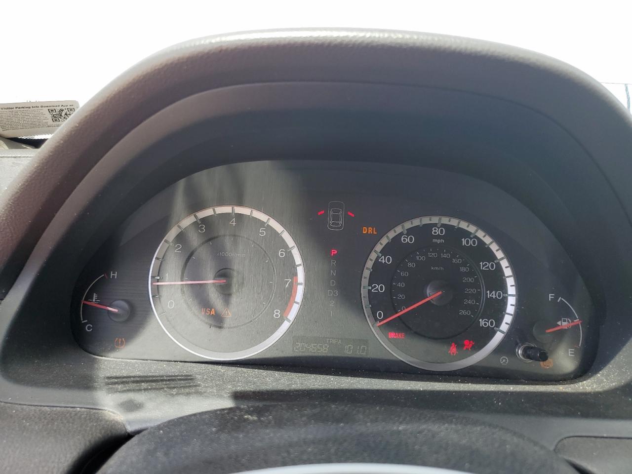 2010 Honda Accord Lx VIN: 1HGCP2F37AA063521 Lot: 68565935