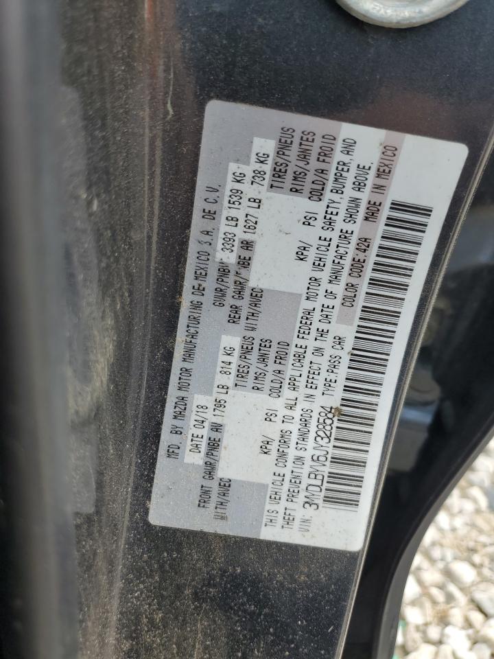 2018 Toyota Yaris Ia VIN: 3MYDLBYV8JY328585 Lot: 67991625