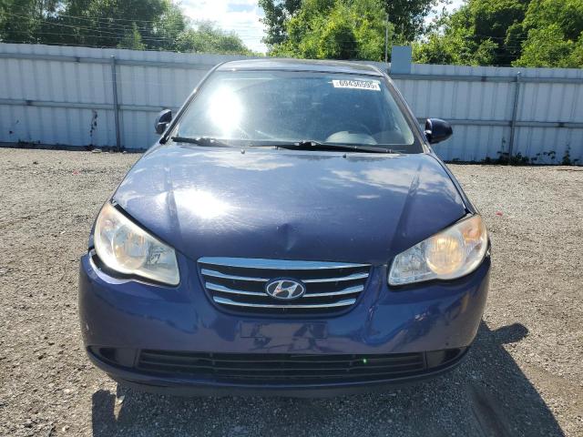 2010 HYUNDAI ELANTRA BLUE  