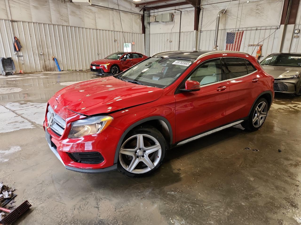 2015 Mercedes-Benz Gla 250 4Matic red null gas WDCTG4GB1FJ135962 photo #1