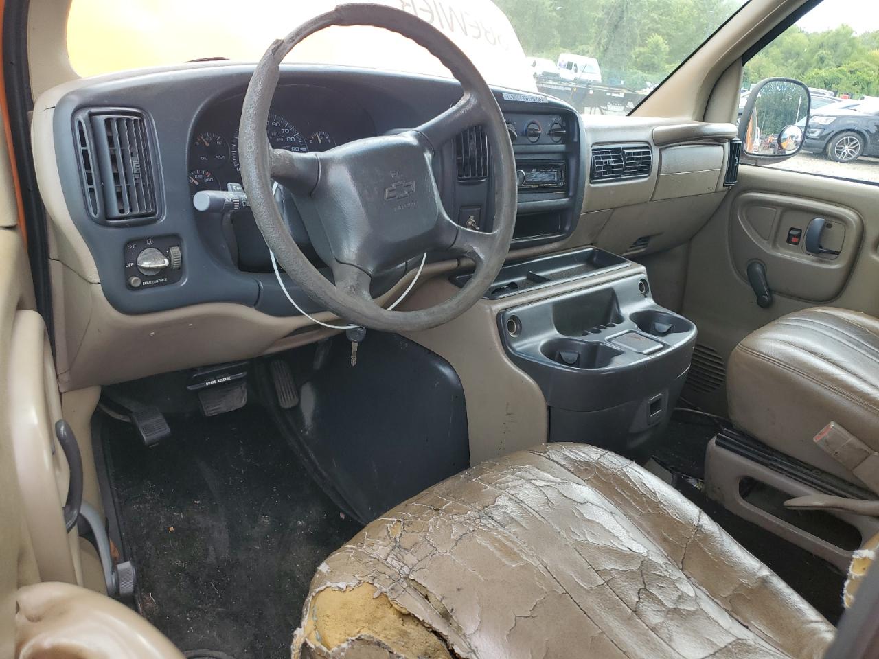 2000 Chevrolet Express G2500 VIN: 1GCGG29F5Y1262583 Lot: 70409045