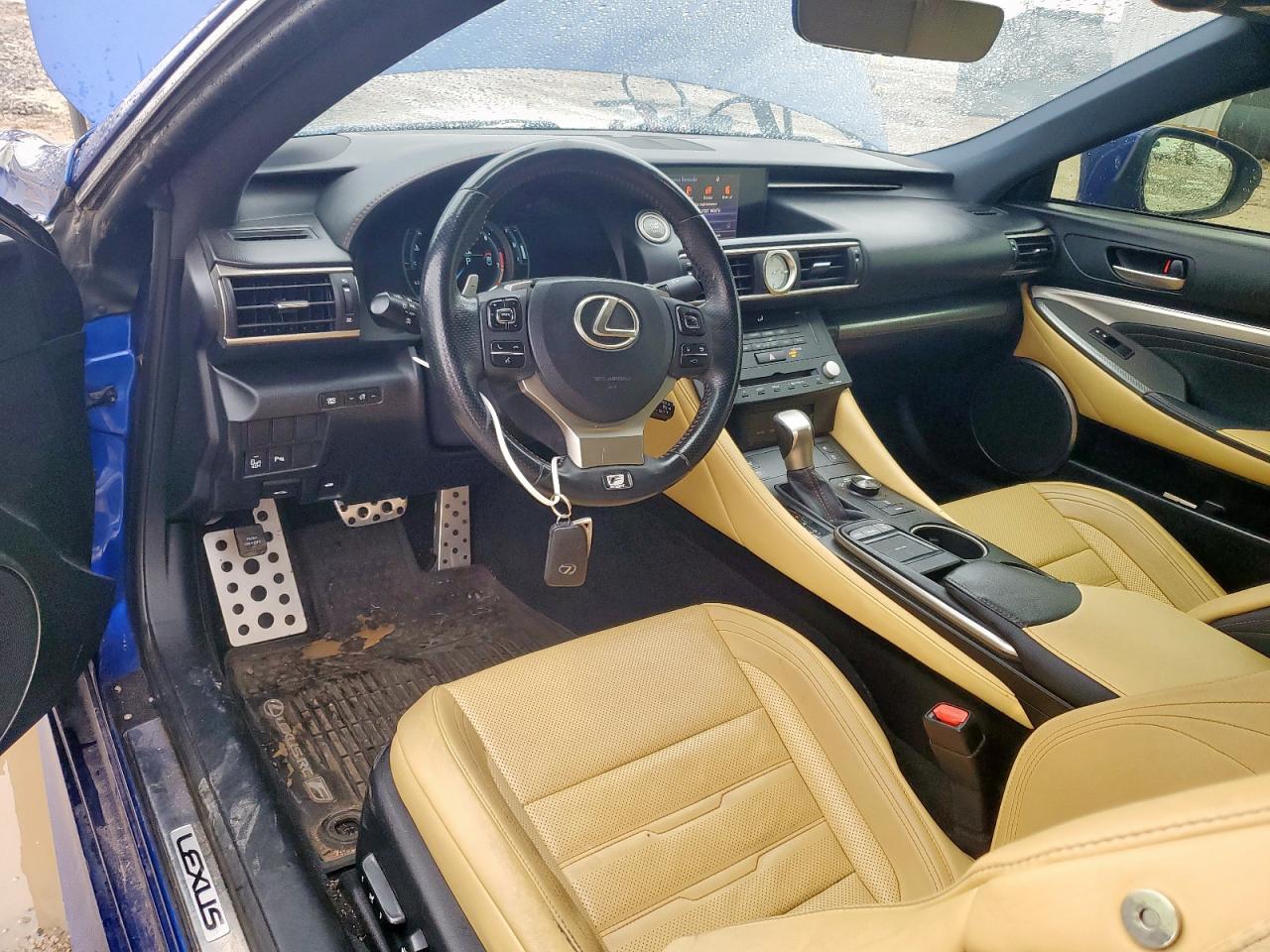 2015 Lexus Rc 350 VIN: JTHHE5BC1F5001659 Lot: 70384045