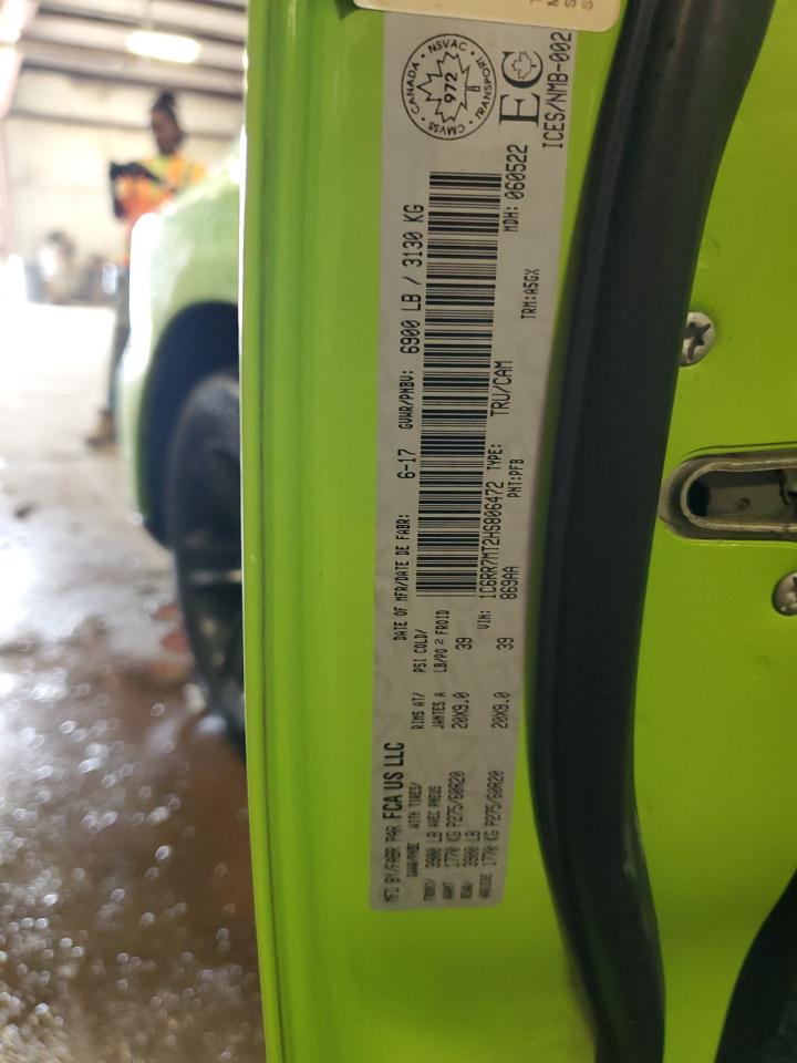 2017 Ram 1500 Sport VIN: 1C6RR7MT2HS806472 Lot: 68915555