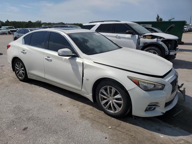  INFINITI Q50 2015 White