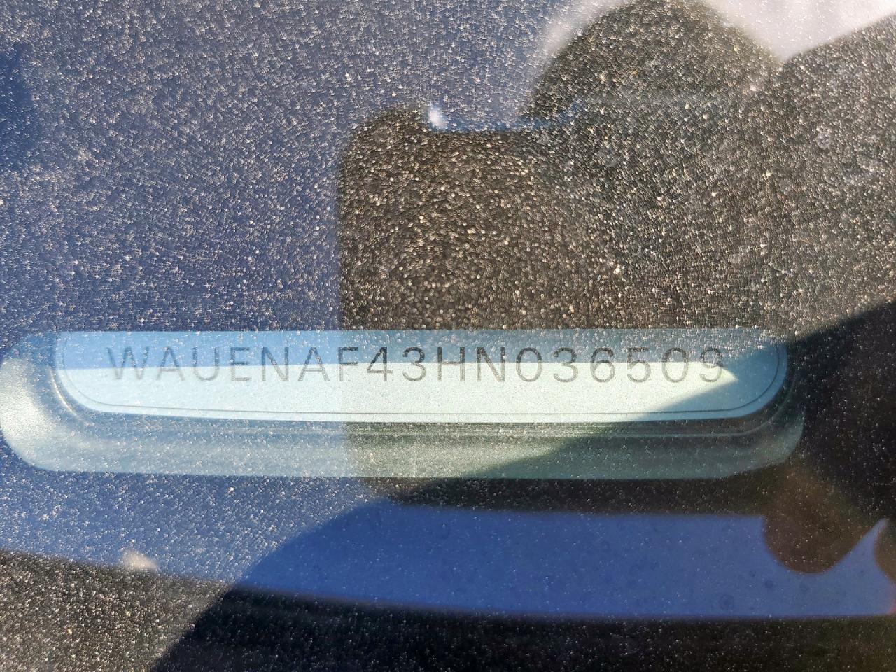 2017 Audi A4 Premium Plus VIN: WAUENAF43HN036509 Lot: 69381515