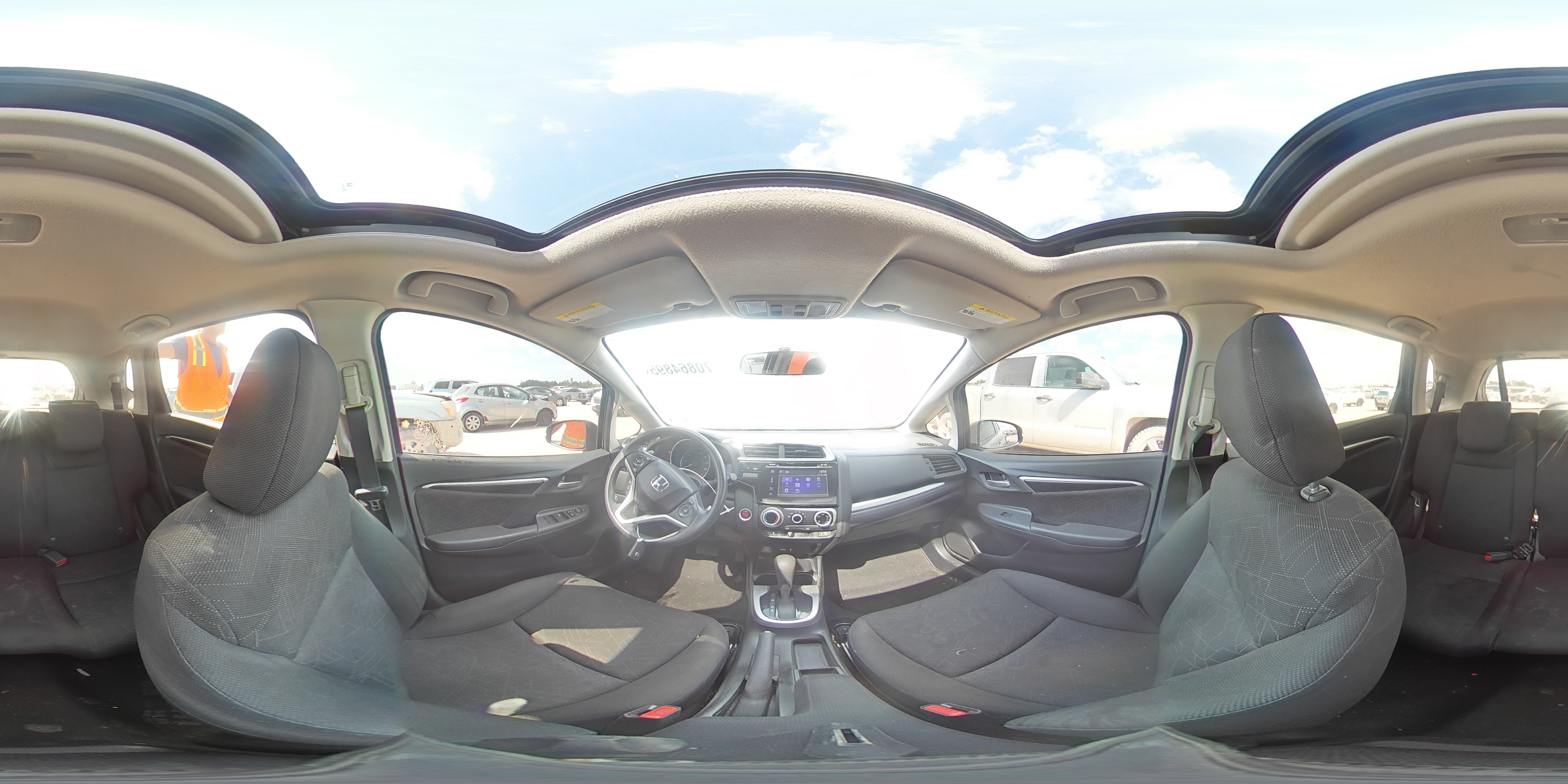 2017 Honda Fit Ex VIN: JHMGK5H75HS002333 Lot: 70864895