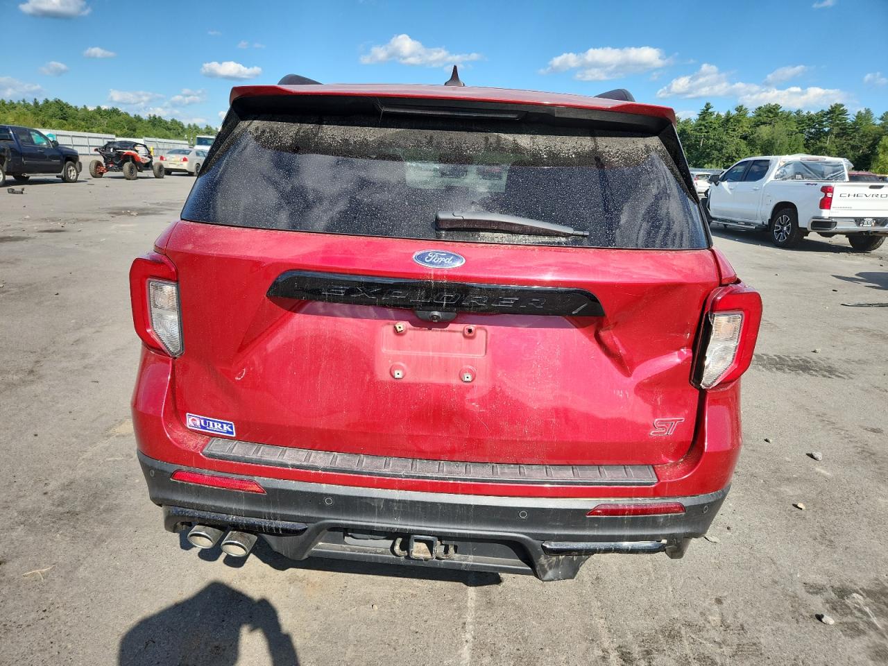 2021 Ford Explorer St VIN: 1FM5K8GC2MGA25618 Lot: 70012685