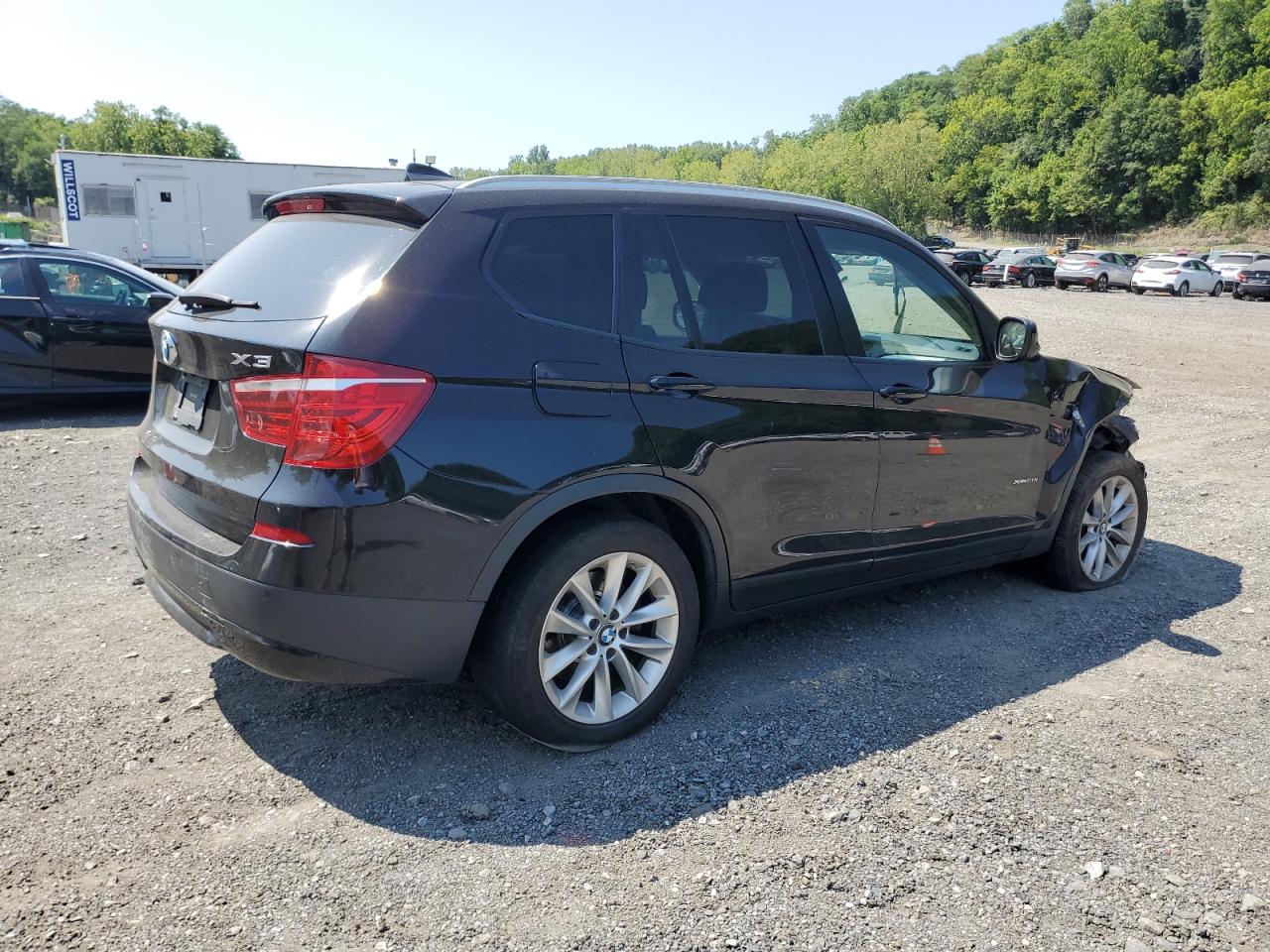 2014 BMW X3 xDrive28I black null gas 5UXWX9C57E0D39378 photo #4