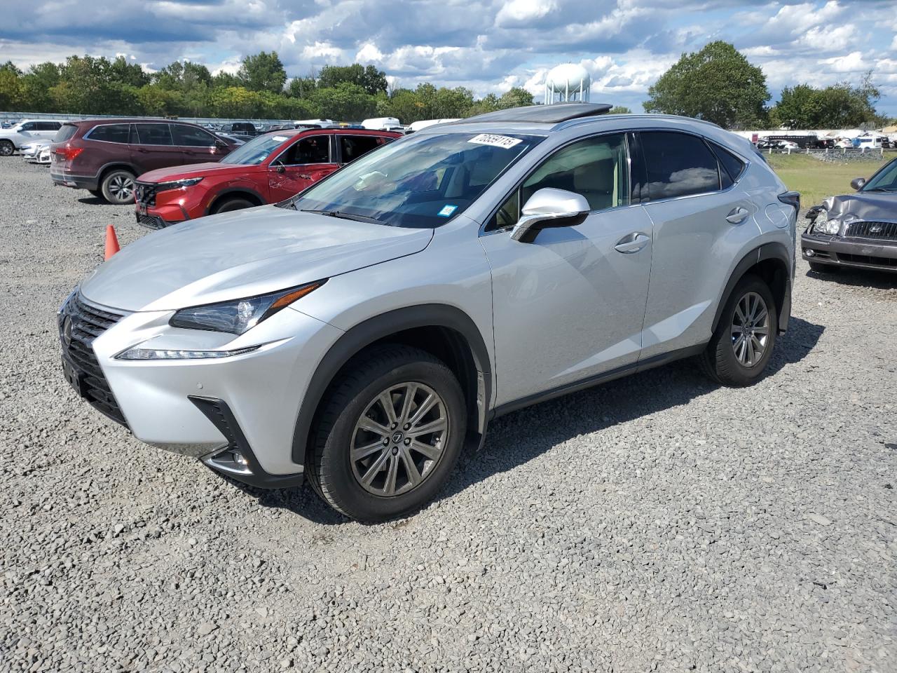 2019 Lexus Nx 300 Base silver null gas JTJBARBZ3K2194288 photo #1
