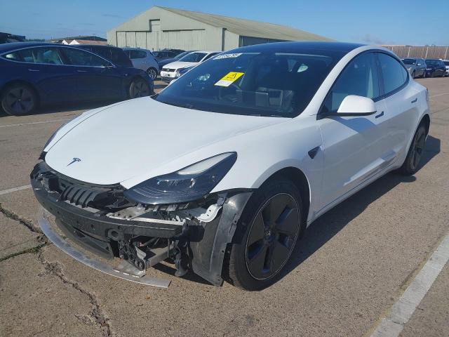 2021 TESLA MODEL 3 LONG RANGE AWD  for sale at Copart NEWBURY