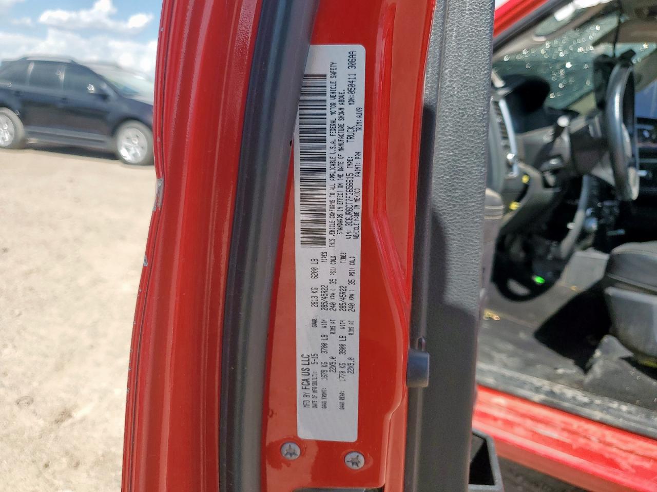 2015 Ram 1500 Sport VIN: 3C6JR6CT7FG656615 Lot: 69675345