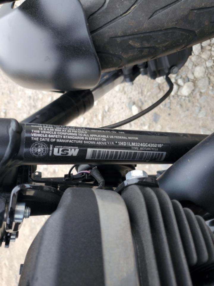 2016 Harley-Davidson Xl1200 Cx VIN: 1HD1LM324GC435210 Lot: 68512975