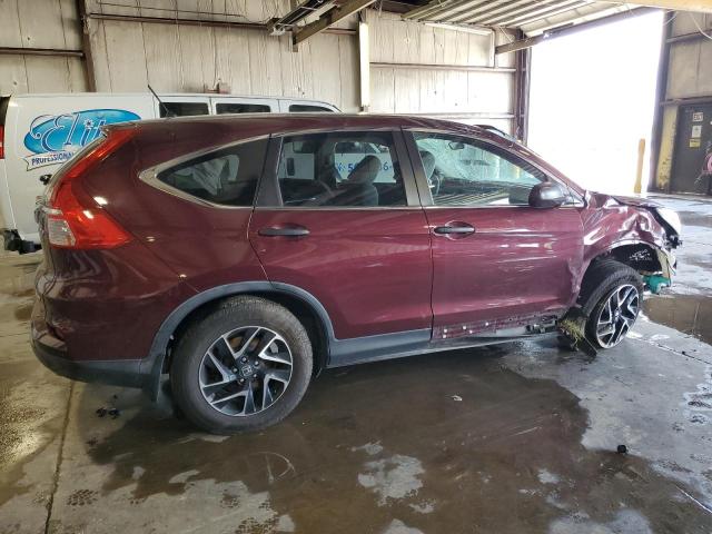  HONDA CRV 2016 Бордовый