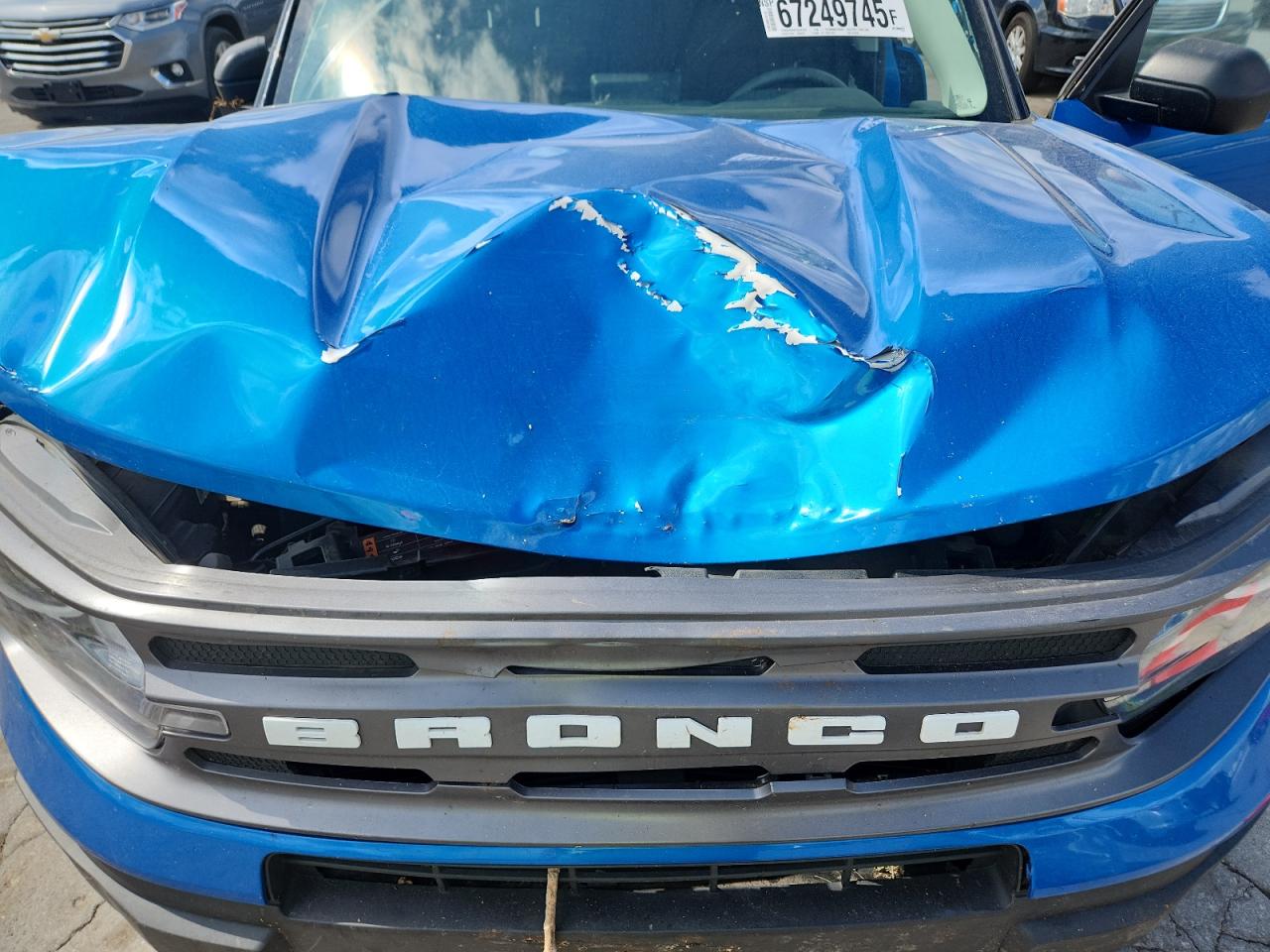 2022 Ford Bronco Sport Big Bend VIN: 3FMCR9B68NRE17930 Lot: 67249745