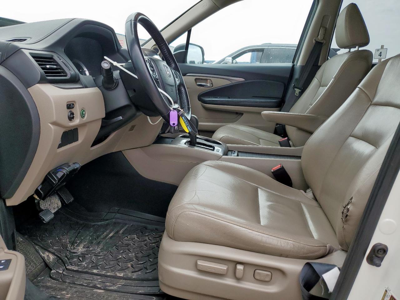 2016 Honda Pilot Exl VIN: 5FNYF6H58GB057384 Lot: 70254655
