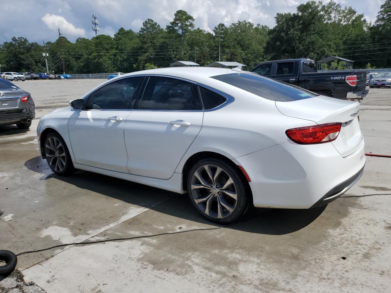 2015 Chrysler 200 C white null gas 1C3CCCCB6FN588537 photo #3