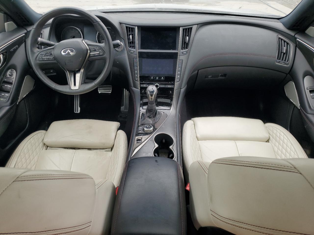 2021 Infiniti Q50 Red Sport 400 VIN: JN1FV7DR1MM880303 Lot: 69606205