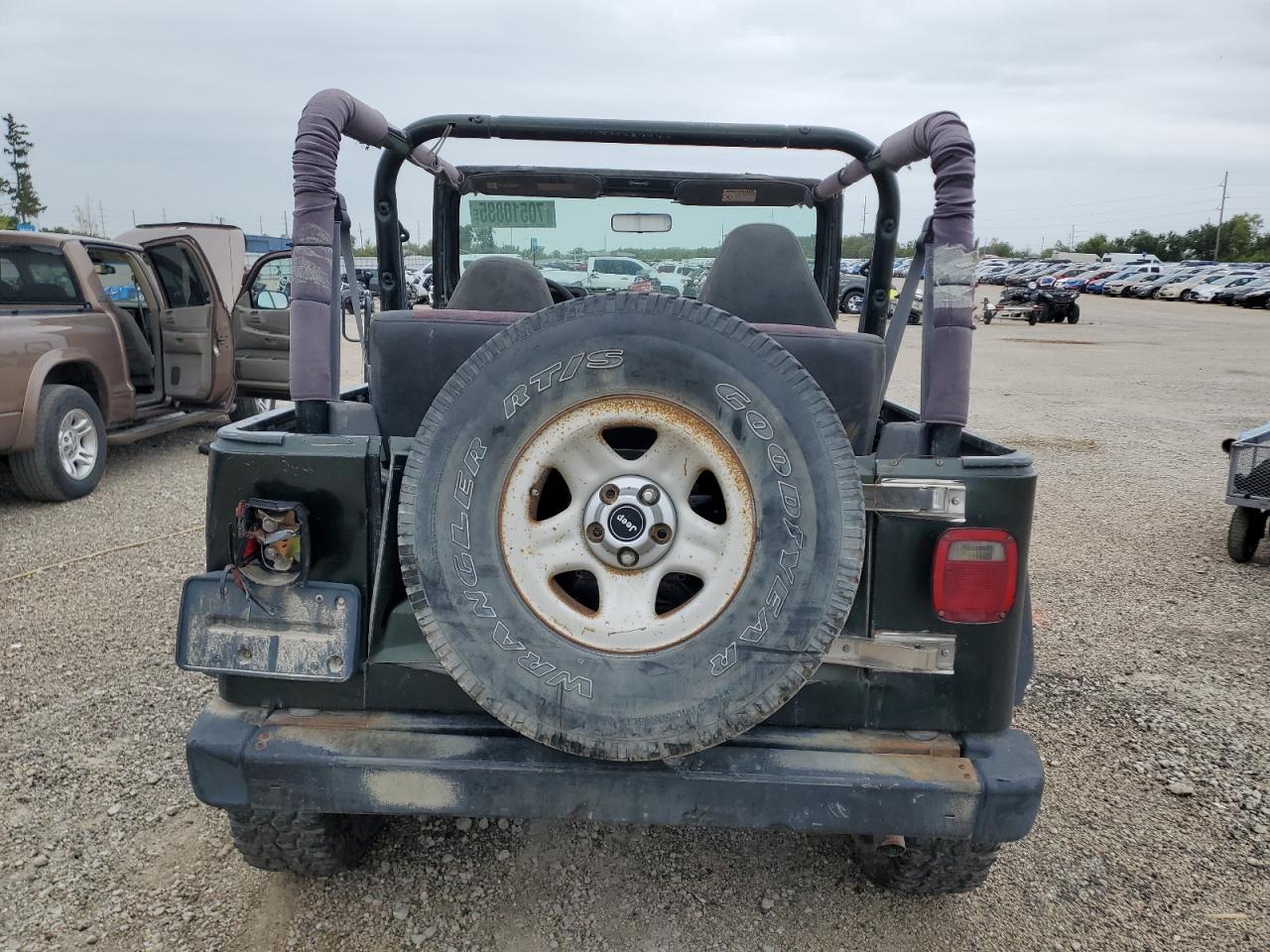 1998 Jeep Wrangler / Tj Se VIN: 1J4FY29P1WP763752 Lot: 70510885