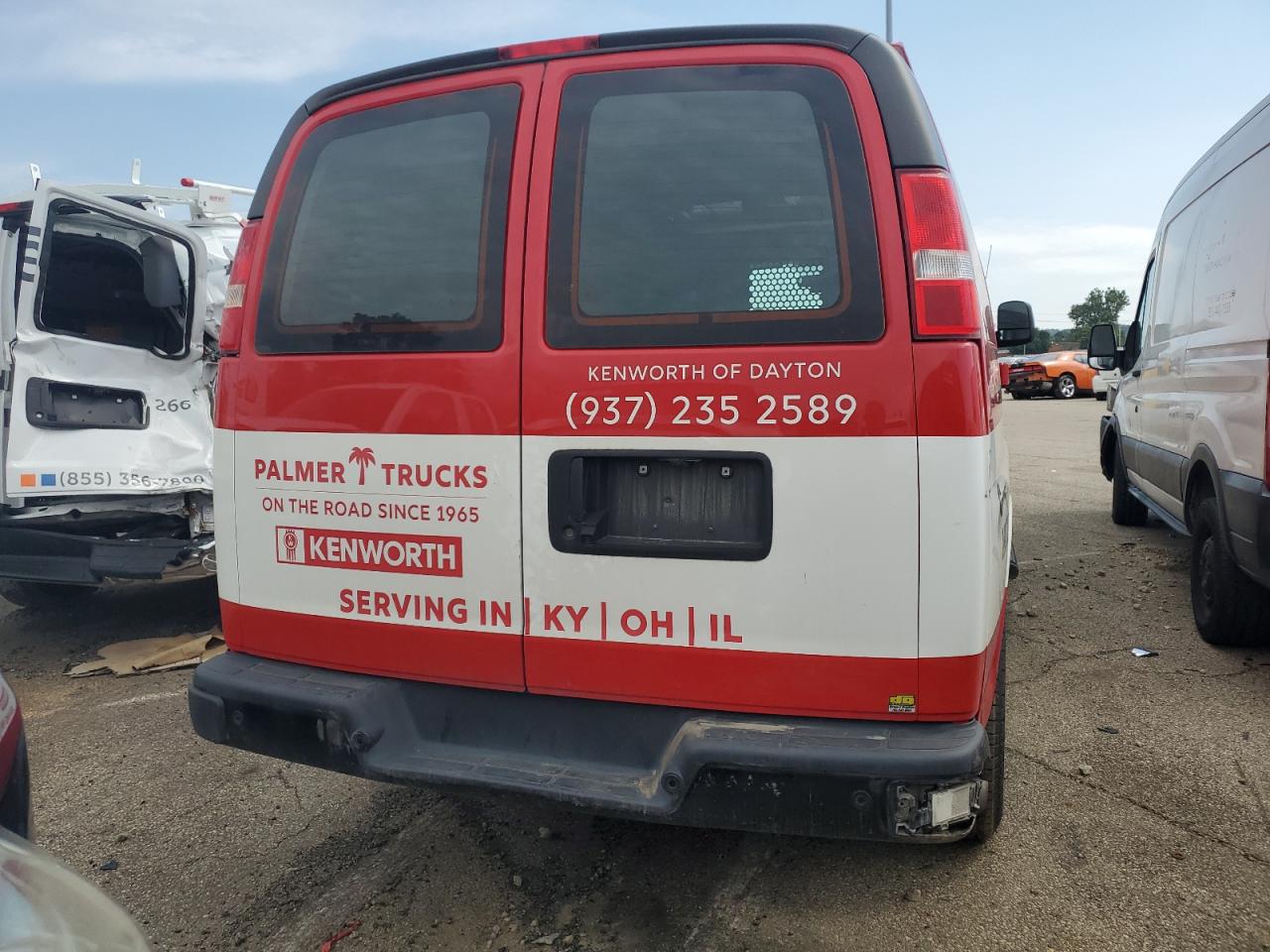 2023 Chevrolet Express G2500 VIN: 1GCWGAFP0P1101785 Lot: 67097625