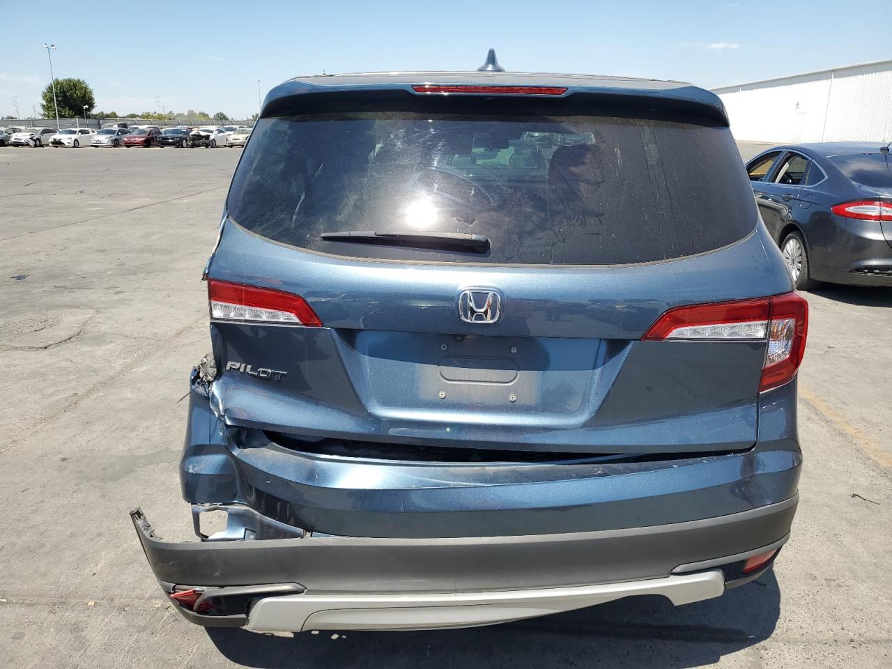 2019 Honda Pilot Ex VIN: 5FNYF5H3XKB046615 Lot: 70221455