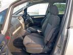 2008 VAUXHALL ZAFIRA EXCLUSIV for sale at Copart ST HELENS
