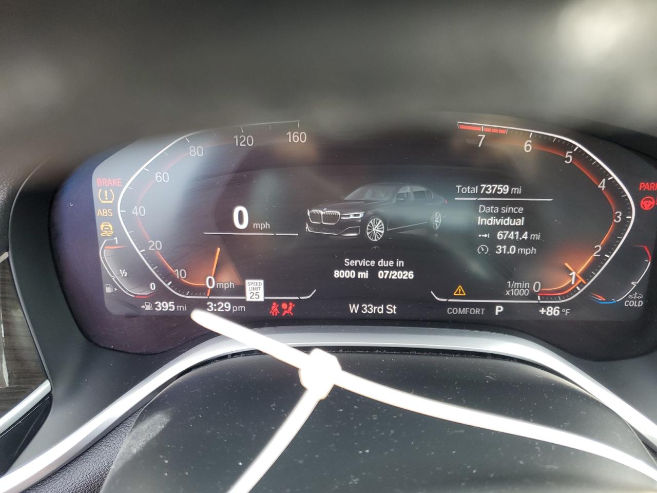 2022 BMW 740 Xi VIN: WBA7T4C0XNCH65571 Lot: 70451075