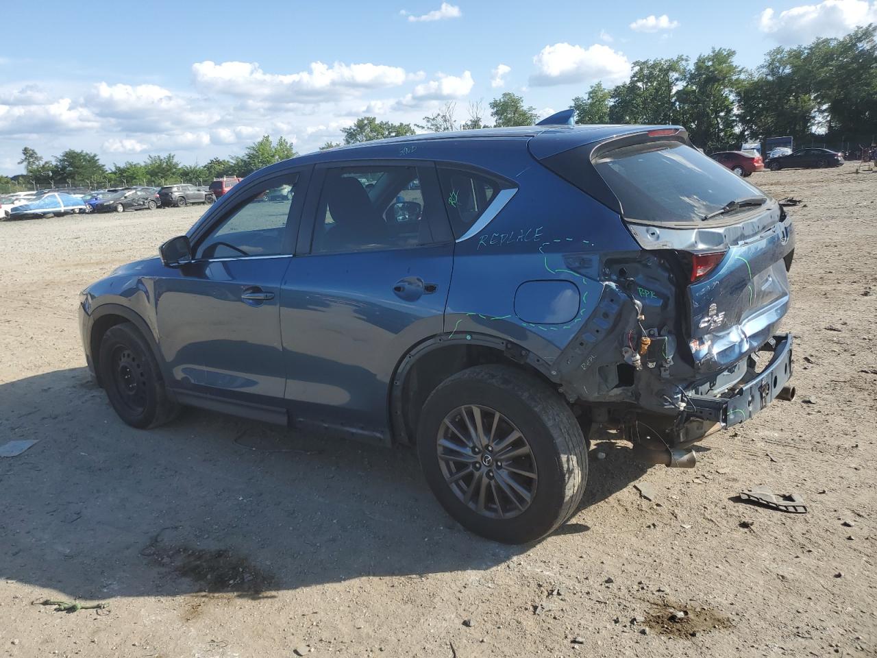 2018 Mazda Cx-5 Sport blue null gas JM3KFBBM5J0475686 photo #3