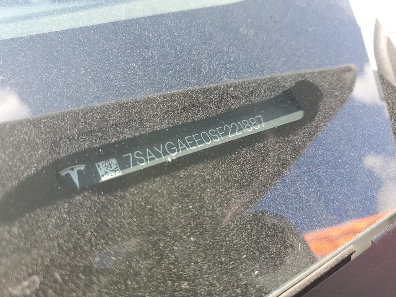 2025 Tesla Model Y VIN: 7SAYGAEE0SF221887 Lot: 68691505