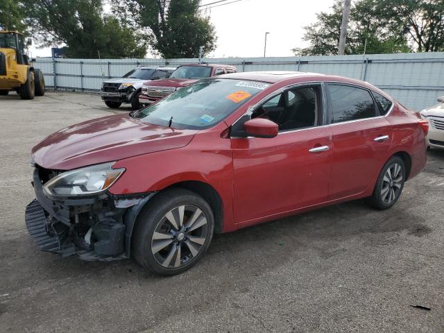  NISSAN SENTRA 2019 Czerwony