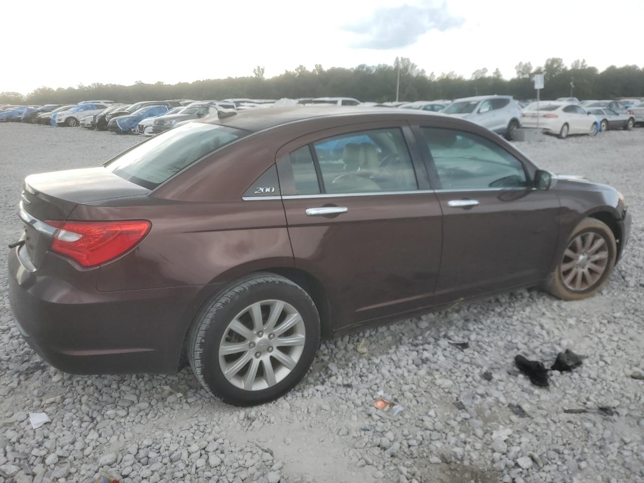 2013 Chrysler 200 Limited brown null flexible 1C3CCBCG5DN718939 photo #4