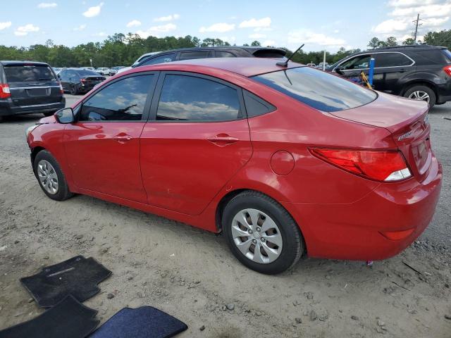  HYUNDAI ACCENT 2015 Red