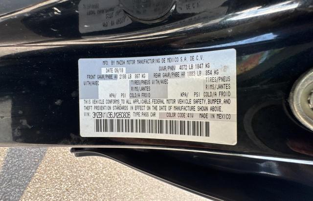 2018 MAZDA 3 TOURING