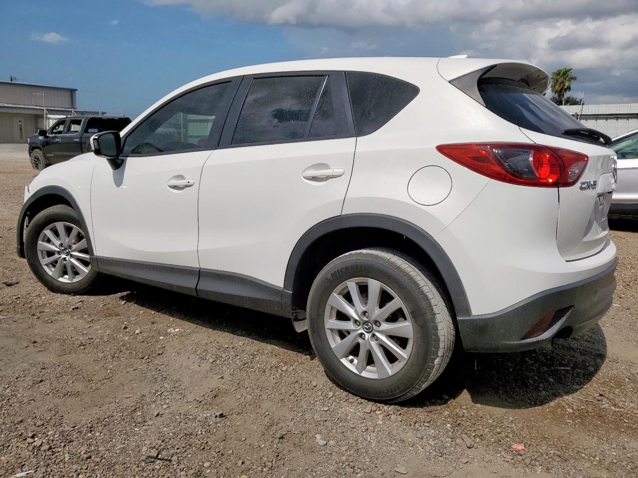 2014 Mazda Cx-5 Touring white null gas JM3KE2CY6E0420884 photo #3