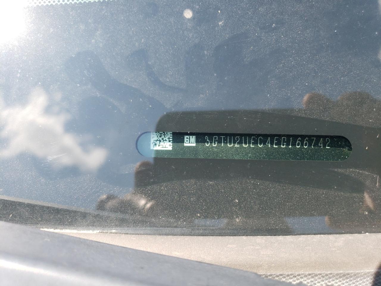 2014 GMC Sierra K1500 Sle VIN: 3GTU2UEC4EG166742 Lot: 67685805