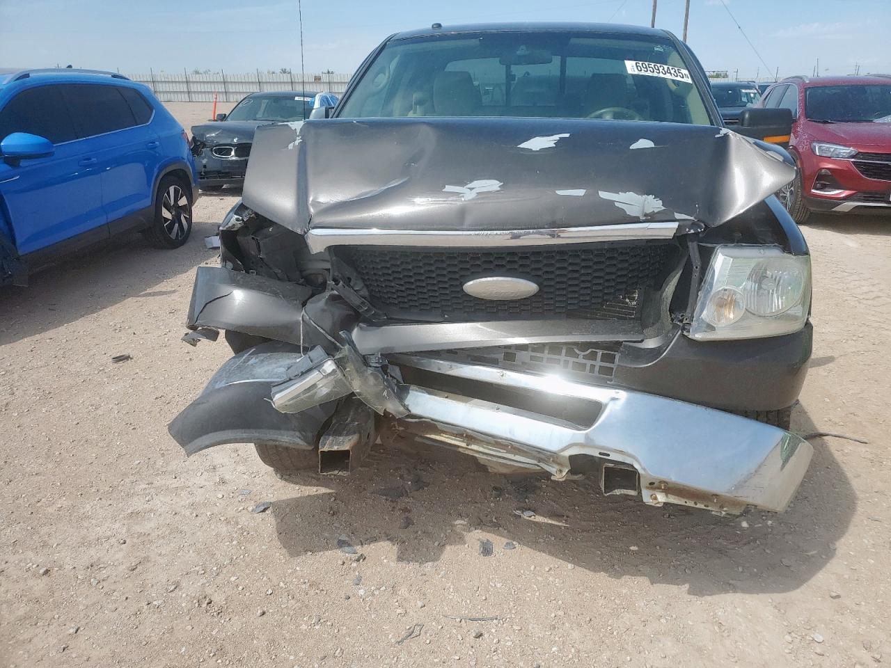 2007 Ford F150 VIN: 1FTRX12W47FB43650 Lot: 69593435