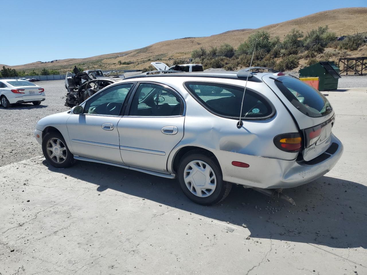 1997 Mercury Sable Gs silver hatchback gas 1MELM55U3VG621580 photo #3
