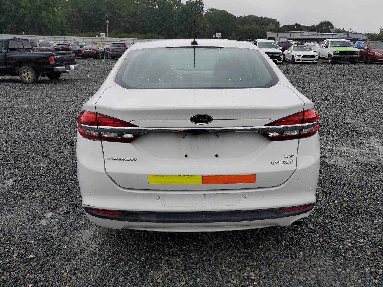 2017 Ford Fusion Se Hybrid VIN: 3FA6P0LU6HR409724 Lot: 54028135