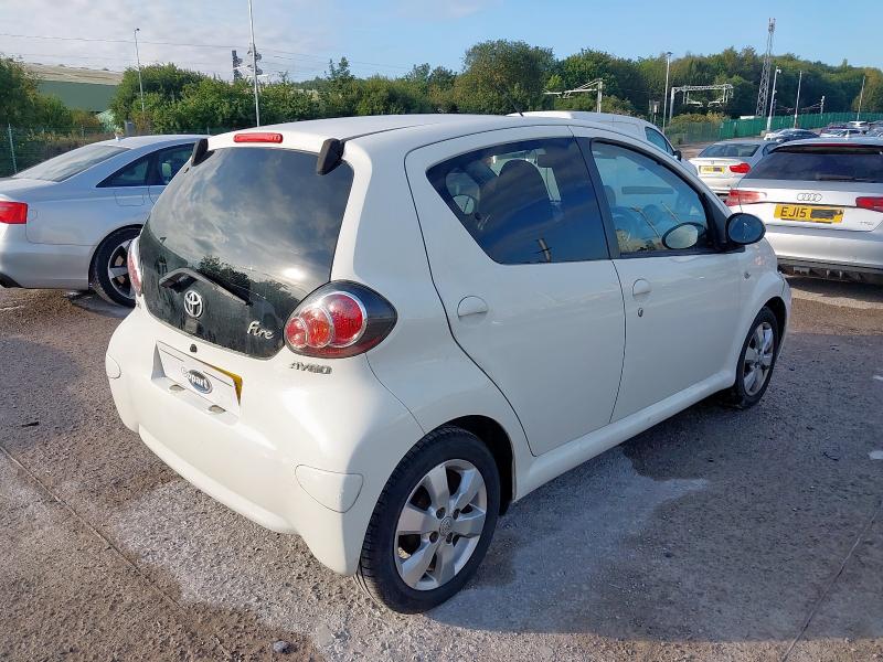 2013 TOYOTA AYGO FIRE