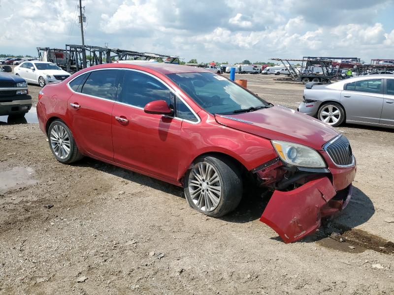 Sedans BUICK VERANO 2012 Red