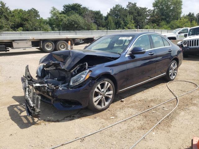  MERCEDES-BENZ C-CLASS 2018 Синий