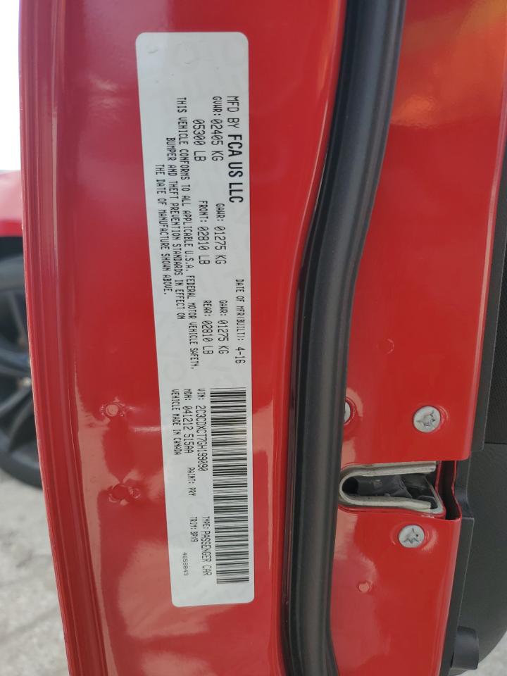 2016 Dodge Charger R/T VIN: 2C3CDXCT7GH199090 Lot: 68593735